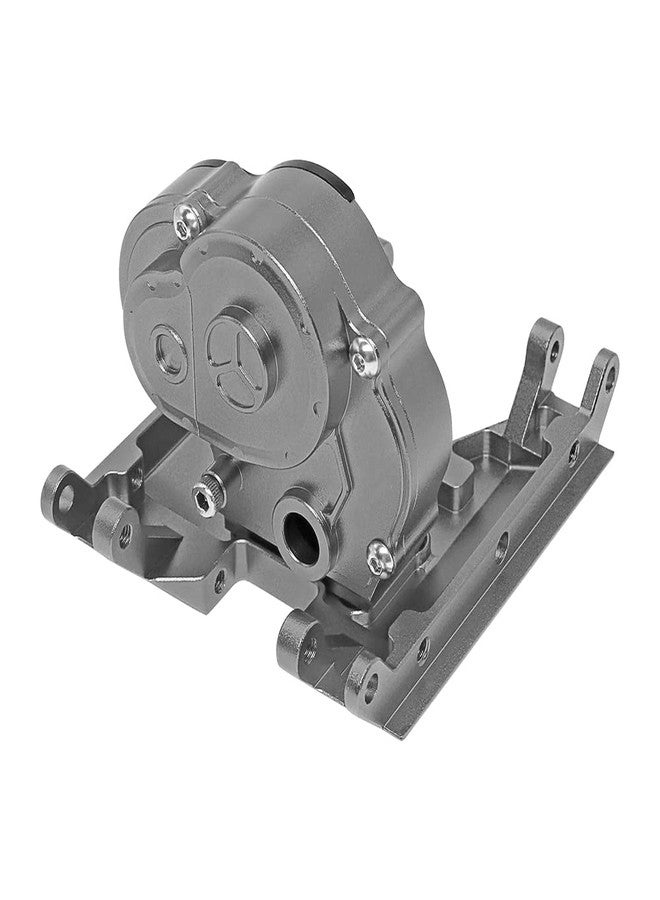 GTHELE Aluminum Chassis Skid Plate&Transmission Housing Set for Axial UTB18 Capra 4WD 1/18 Trail Buggy Upgrade Part (Titanium) - Image 2